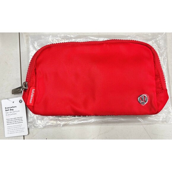 lululemon athletica Handbags - Lululemon Everywhere Belt Bag 1L Red NWT